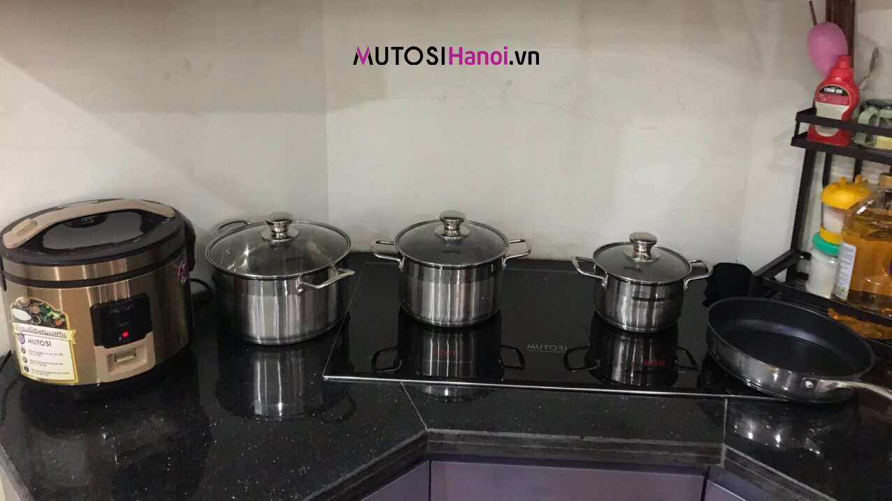 Bộ nồi chảo Mutosi MC-347
