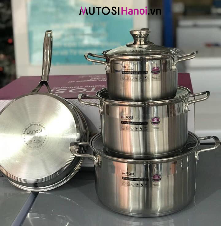 Bộ nồi chảo Mutosi MC-347