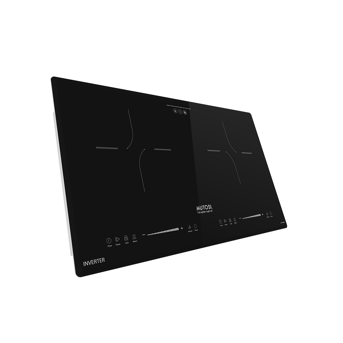 Bếp từ đôi Mutosi MI-88DI