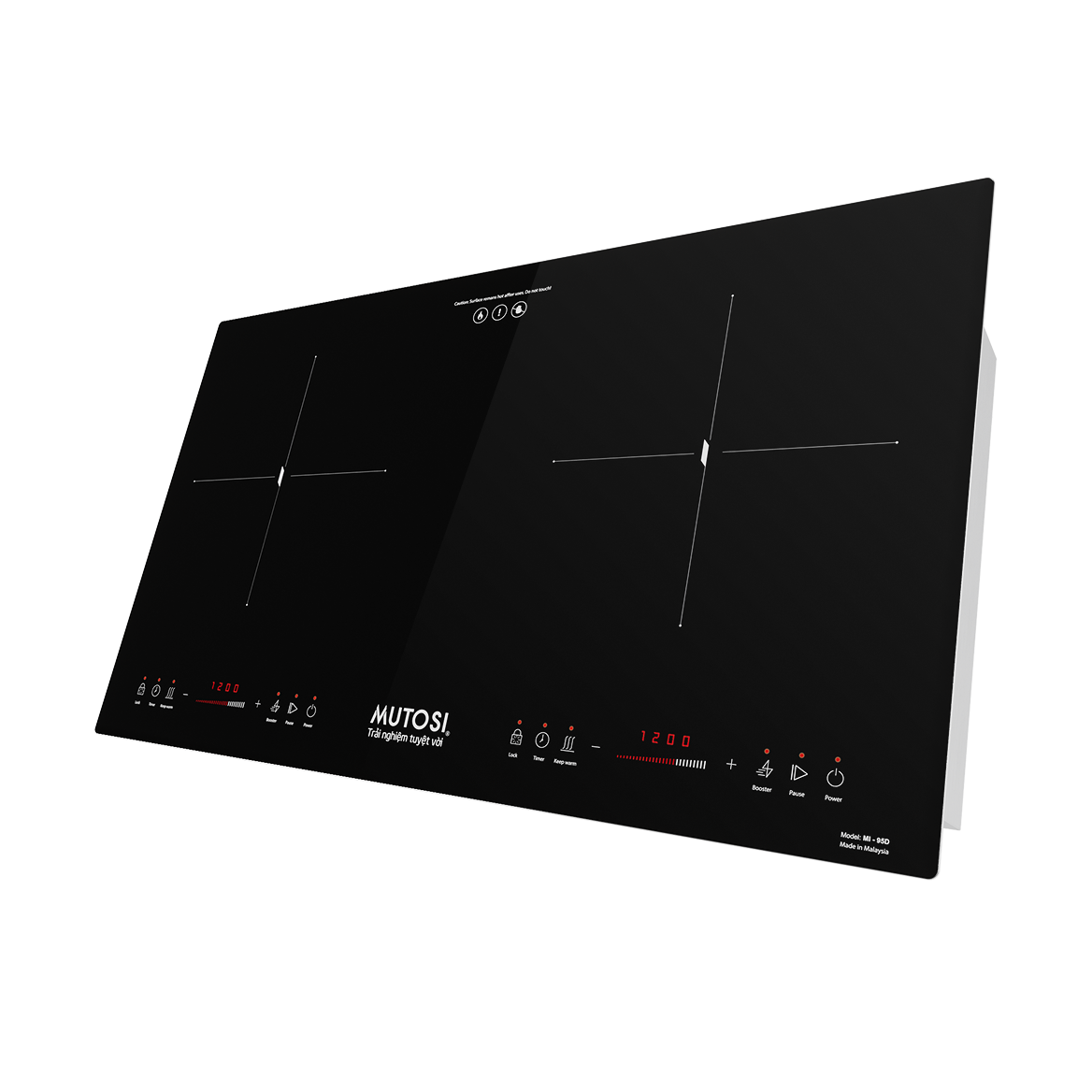 Bếp từ đôi MUTOSI MI-95DI