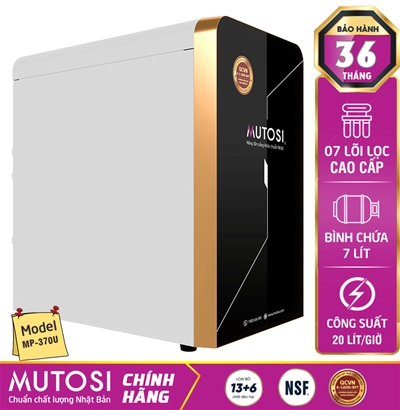 Máy lọc nước Mutosi MP-370U - 7 Lõi lọc