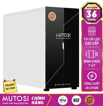 Máy lọc nước Mutosi MP-390U - 9 lõi lọc