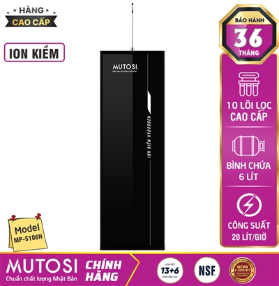 Máy lọc nước Ion Kiềm Hydrogen Mutosi MP-S106H