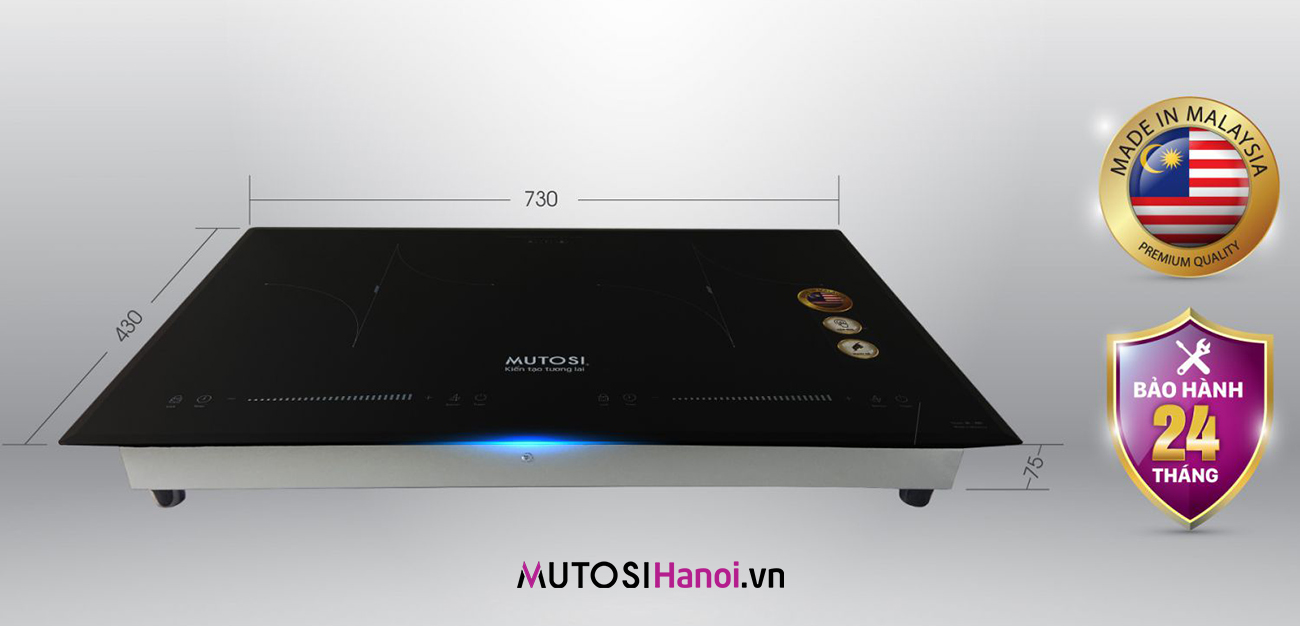 Bếp từ đôi MUTOSI MI-92D