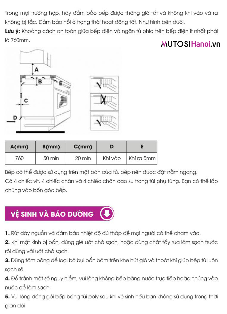 Bếp từ đôi MUTOSI MI-95D