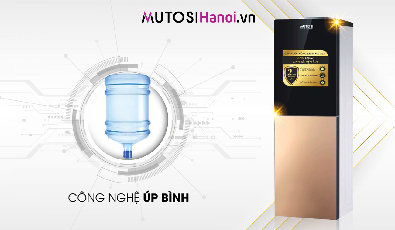 Cây nước nóng lạnh Mutosi MD-203