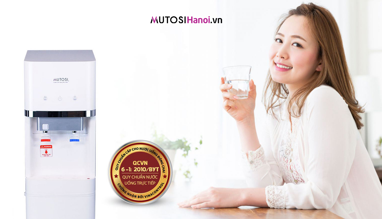 Cây nước nóng lạnh Mutosi MD-450RO đạt chuẩn nước uóng