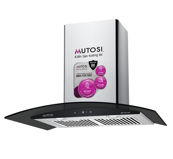 Máy Hút Mùi Kính Cong Cảm Ứng Mutosi MH-73T-70C