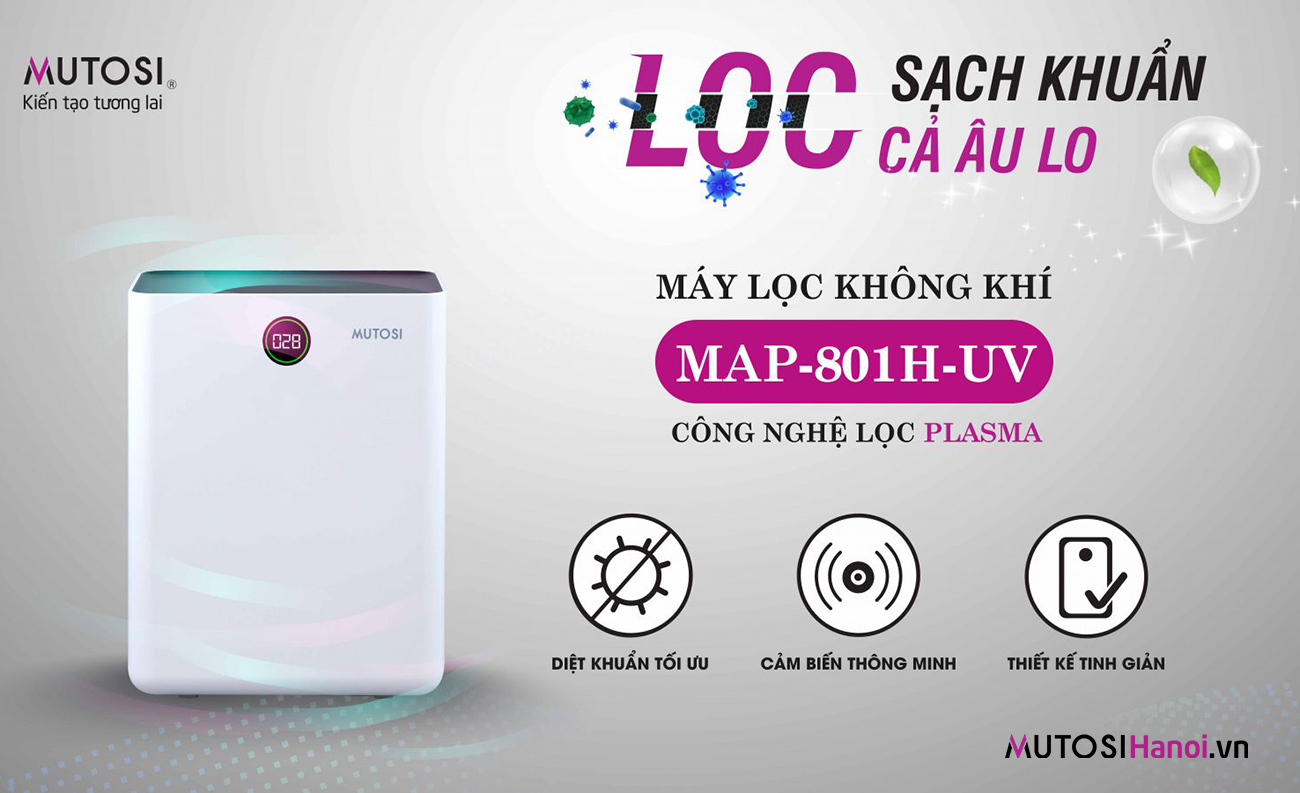Máy lọc không khí Mutosi MAP-901H-UV