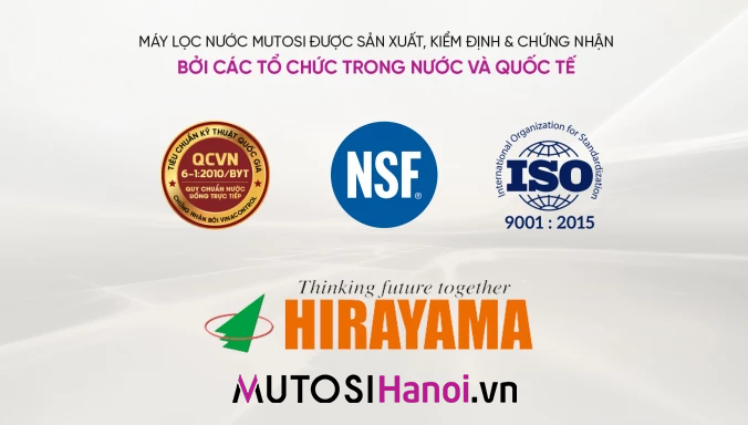 Máy lọc nước Mutosi Hydrogen MP-F1001