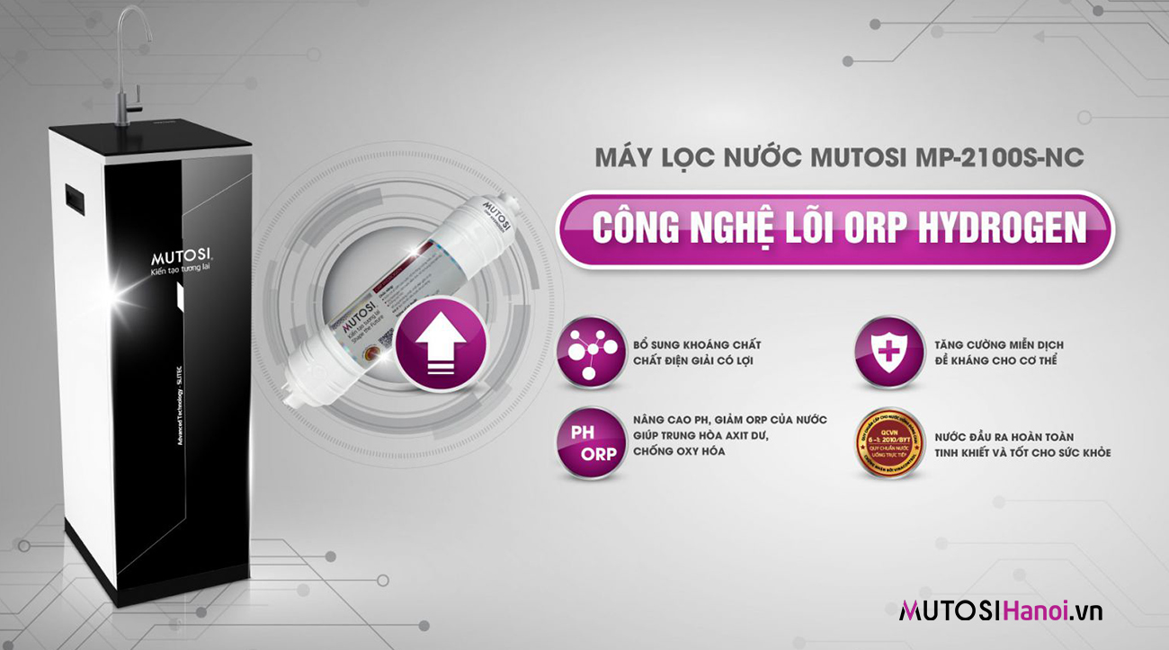 Máy lọc nước Mutosi MP-2100S-NC