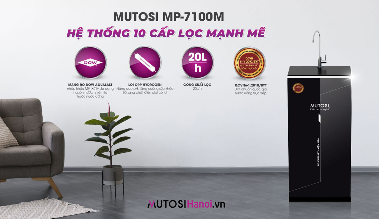 Máy lọc nước Mutosi MP-7100M