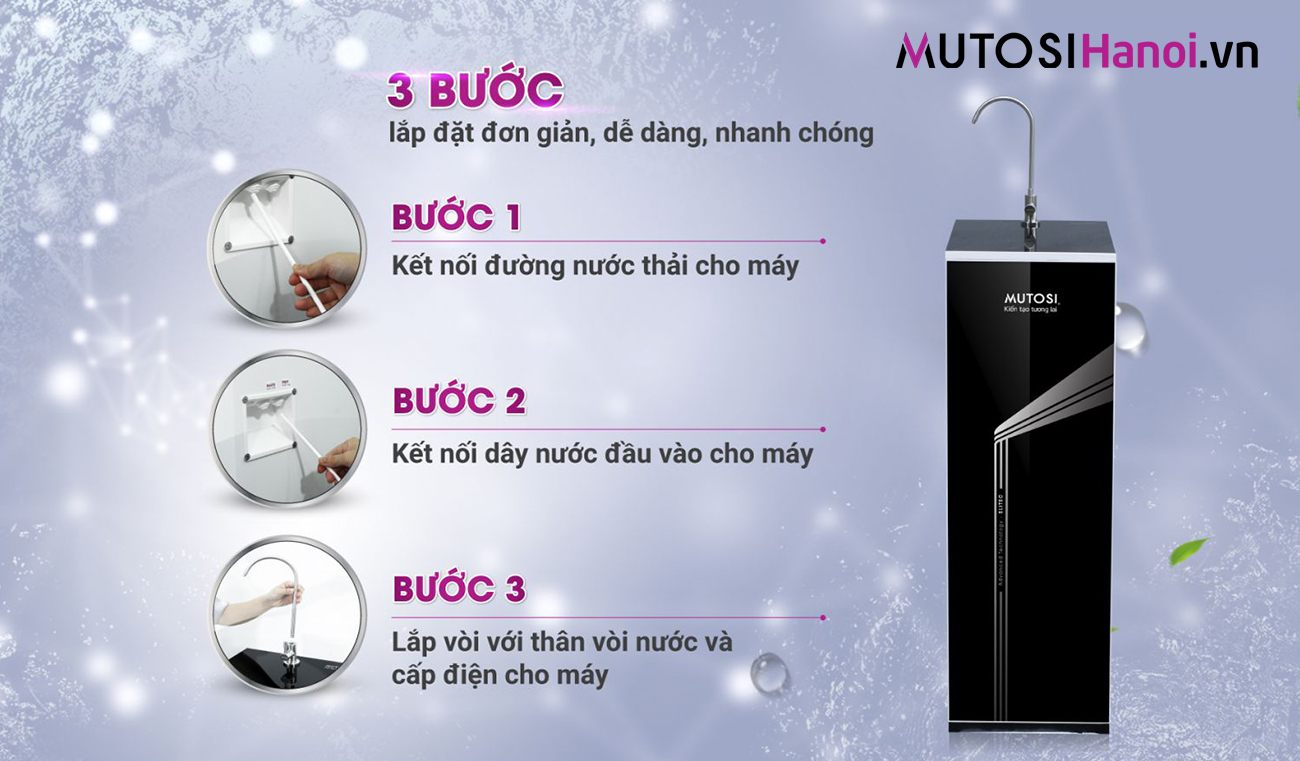 Máy lọc nước Mutosi MP-E91S