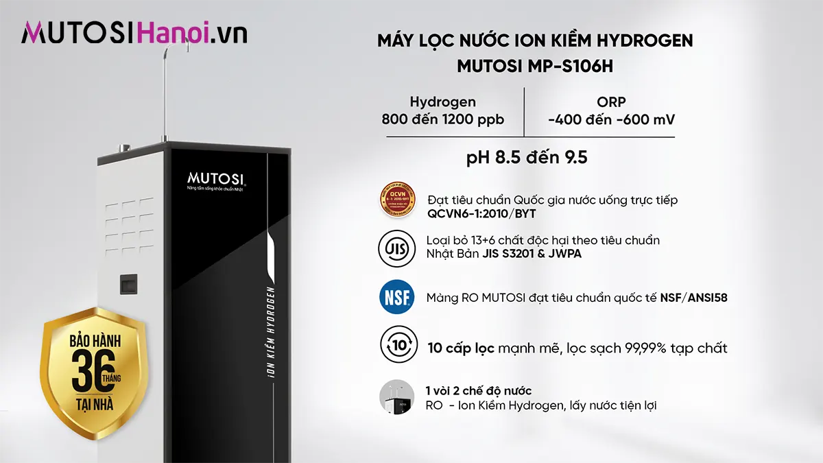 Bảo hành 36 tháng