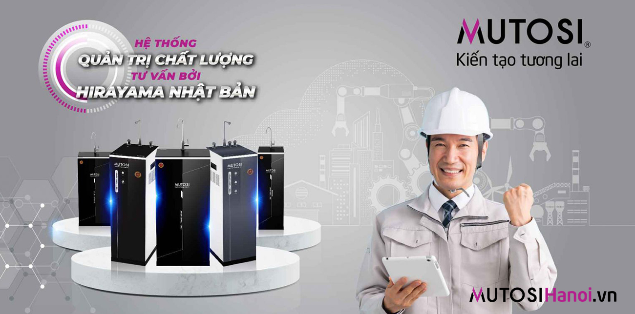 Máy lọc nước nóng lạnh nguội Mutosi MP-692HC-BK
