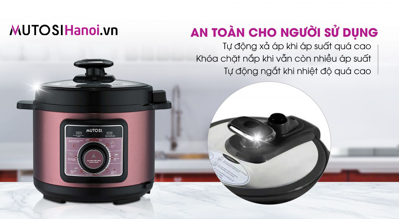 Nồi áp suất điện Mutosi MIP-59