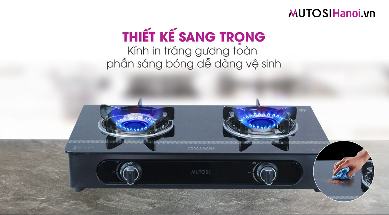 Bếp ga dương Mutosi MG-38B