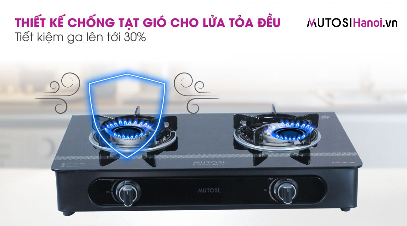 Bếp ga dương Mutosi MG-38B