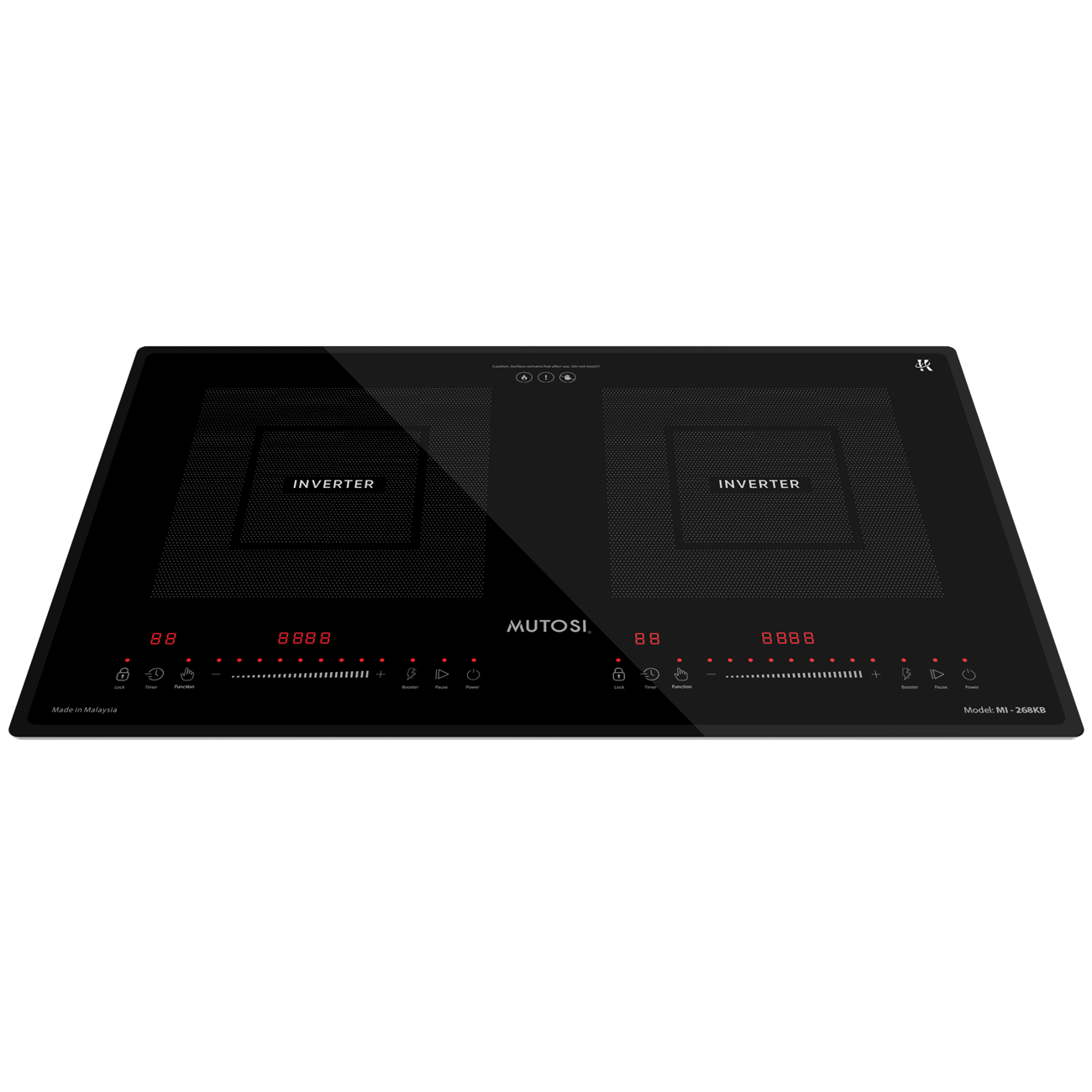 Bếp từ đôi Malaysia Mutosi MI-268KB
