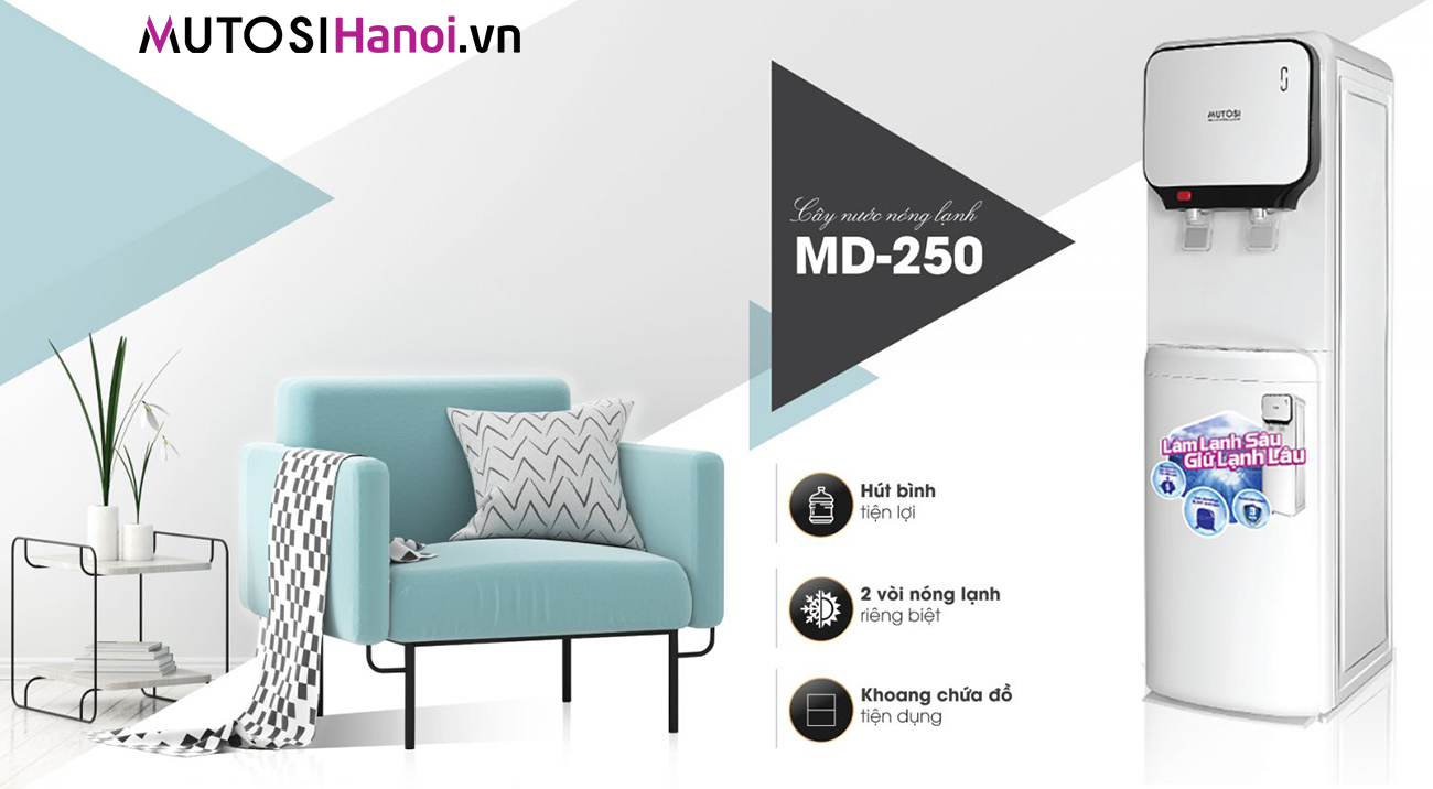 Cây nước nóng lạnh Mutosi MD-250