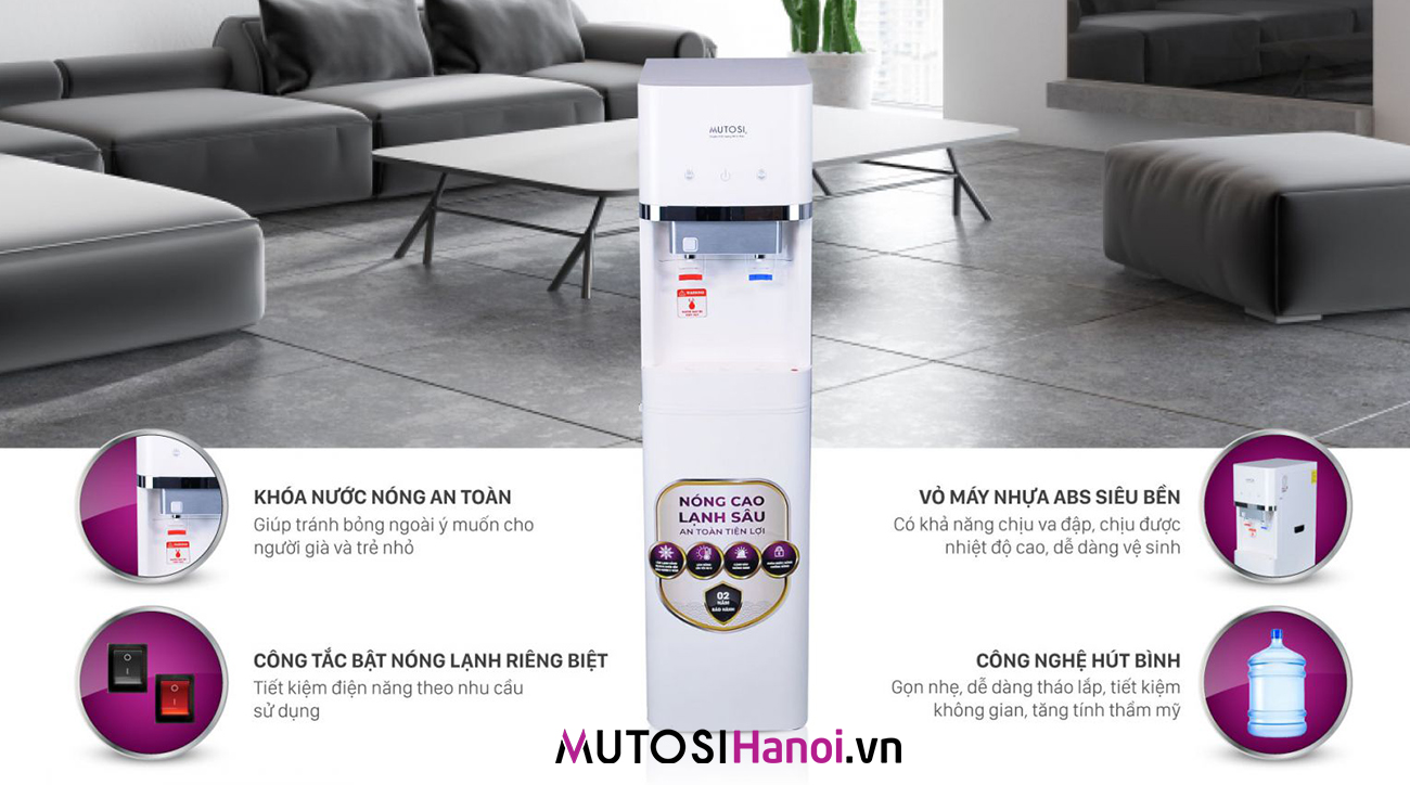 Cây nước nóng lạnh Mutosi MD-450