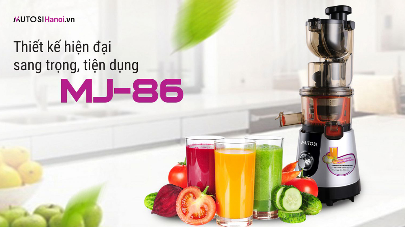 Máy ép chậm Mutosi MJ-86