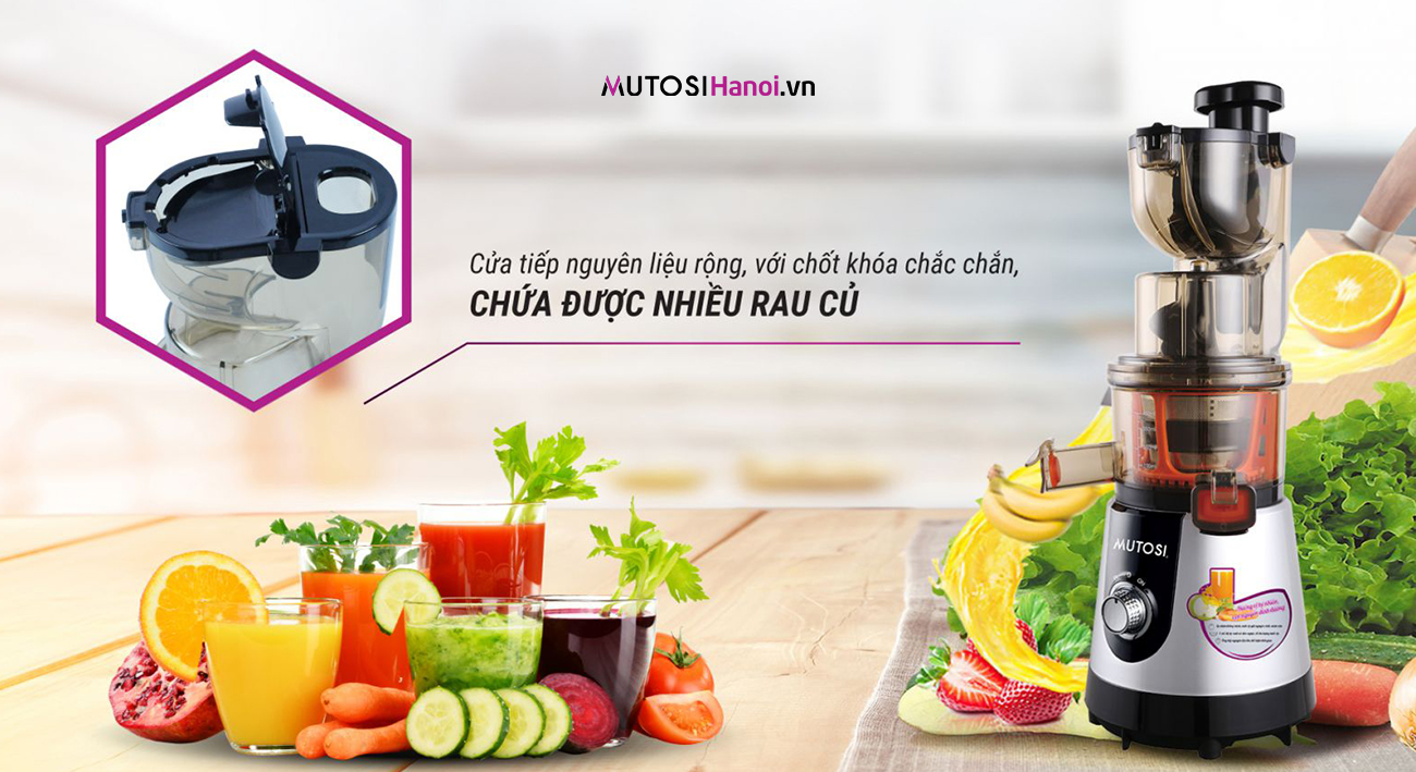 Máy ép chậm Mutosi MJ-86