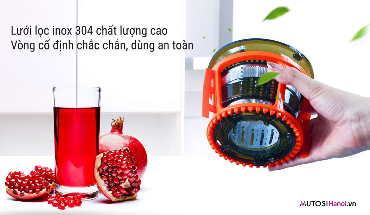 Máy ép chậm Mutosi MJ-86