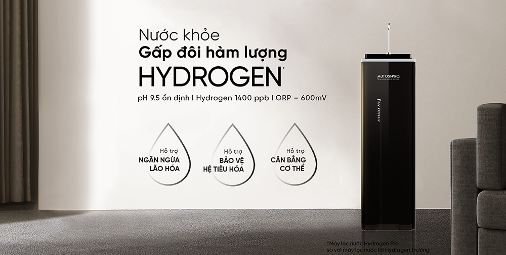 Máy lọc nước Mutosi Hydrogen Pro Ion Kiềm MP-F081-H3