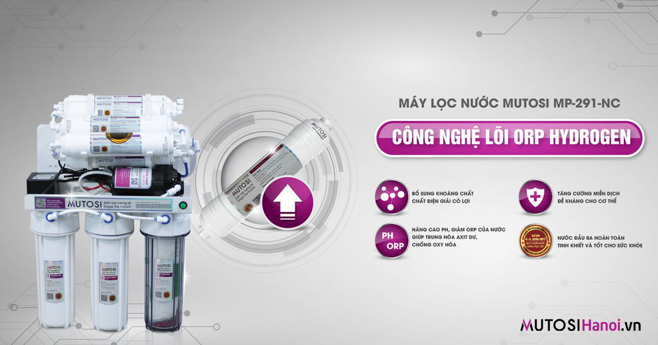 Lõi ORP Hydrogen Mutosi