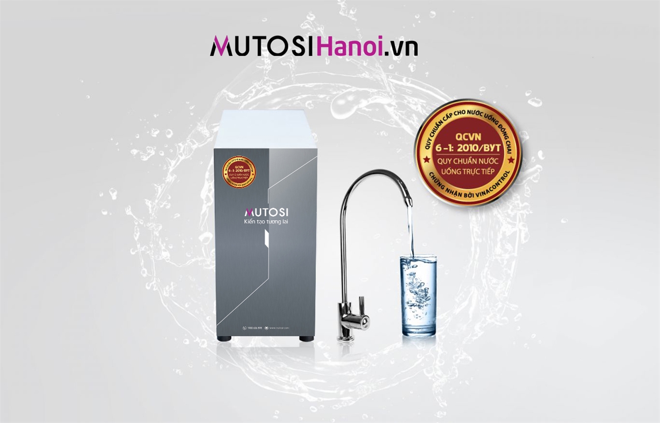 Máy lọc nước Mutosi MP-371U - 7 Lõi Lọc đạt chuẩn nước uống