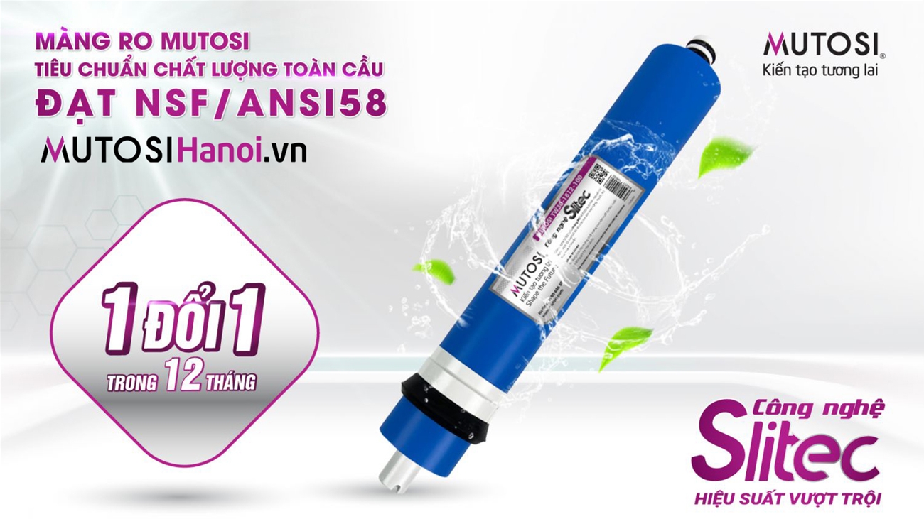 Sử dụng màng RO Mutosi