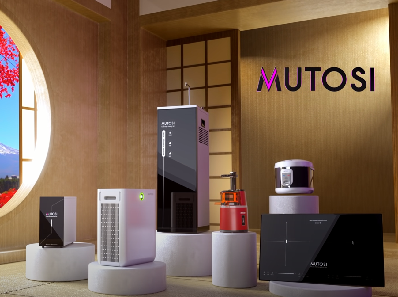 Máy lọc nước Mutosi chuẩn chất lượng Nhật Bản