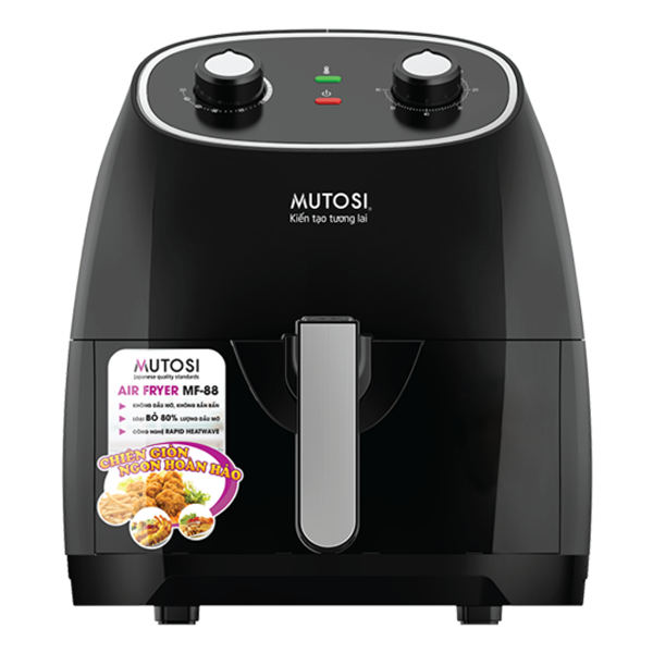 Nồi chiên không dầu Mutosi MF88 (đen)